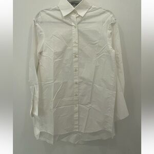 BALOSSA White Women's Button Down Shirt